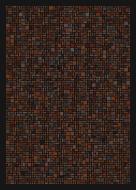 Ofset Quad üretken sanat arkaplan çizimi