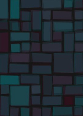 Ofset Quad üretken sanat arkaplan çizimi