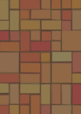 Ofset Quad üretken sanat arkaplan çizimi