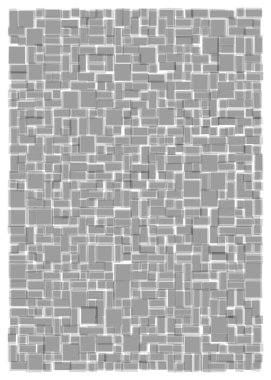 Ofset Quad üretken sanat arkaplan çizimi