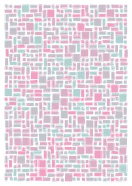 Ofset Quad üretken sanat arkaplan çizimi