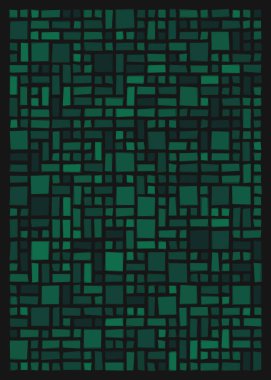 Ofset Quad üretken sanat arkaplan çizimi