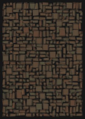 Ofset Quad üretken sanat arkaplan çizimi