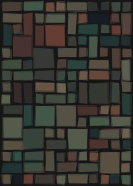 Ofset Quad üretken sanat arkaplan çizimi