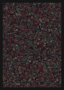 Ofset Quad üretken sanat arkaplan çizimi