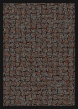 Ofset Quad üretken sanat arkaplan çizimi