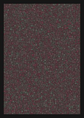 Ofset Quad üretken sanat arkaplan çizimi