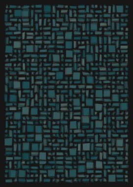 Ofset Quad üretken sanat arkaplan çizimi