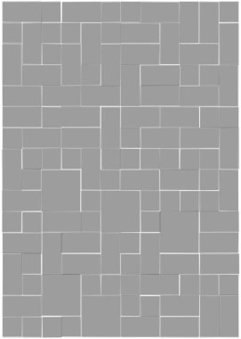 Ofset Quad üretken sanat arkaplan çizimi