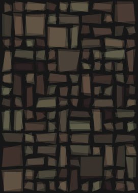 Ofset Quad üretken sanat arkaplan çizimi