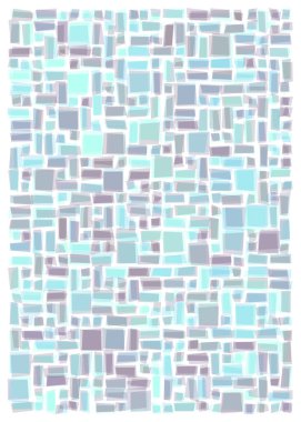 Ofset Quad üretken sanat arkaplan çizimi