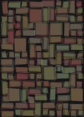 Ofset Quad üretken sanat arkaplan çizimi