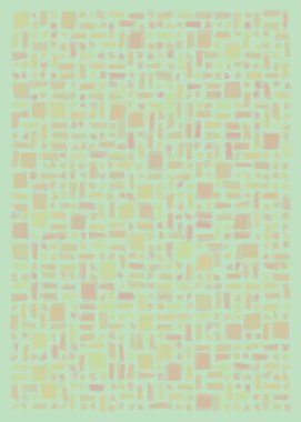 Ofset Quad üretken sanat arkaplan çizimi