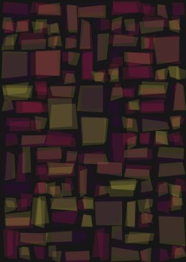 Ofset Quad üretken sanat arkaplan çizimi