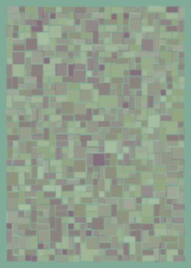 Ofset Quad üretken sanat arkaplan çizimi