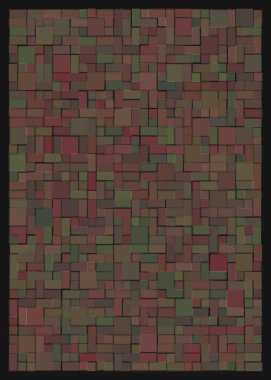 Ofset Quad üretken sanat arkaplan çizimi