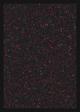 Ofset Quad üretken sanat arkaplan çizimi