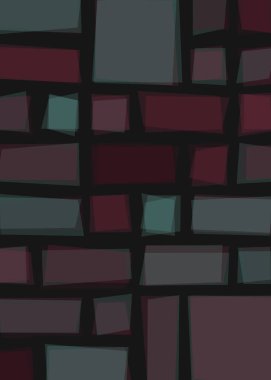 Ofset Quad üretken sanat arkaplan çizimi