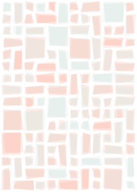 Ofset Quad üretken sanat arkaplan çizimi