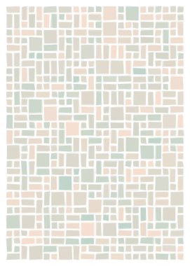 Ofset Quad üretken sanat arkaplan çizimi