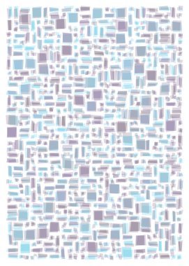 Ofset Quad üretken sanat arkaplan çizimi