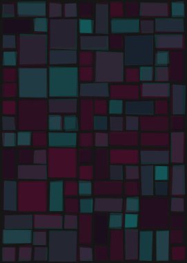 Ofset Quad üretken sanat arkaplan çizimi