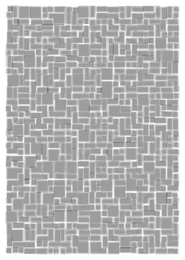 Ofset Quad üretken sanat arkaplan çizimi