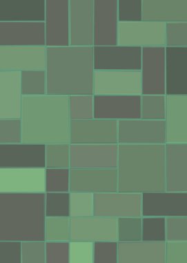 Ofset Quad üretken sanat arkaplan çizimi