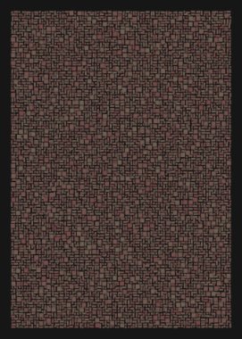 Ofset Quad üretken sanat arkaplan çizimi