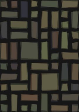 Ofset Quad üretken sanat arkaplan çizimi