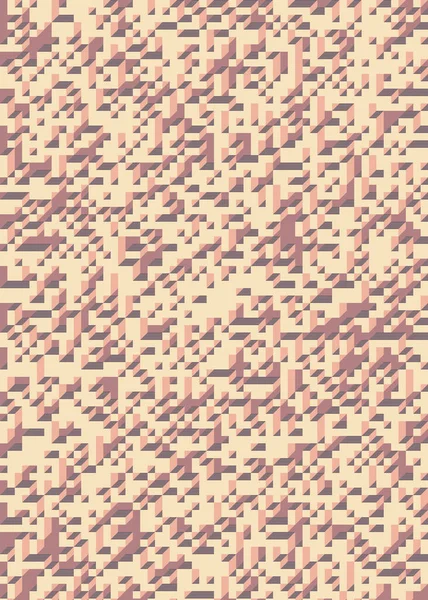 Edward Zajec 'in 1971' deki Il Cubo 'sunun uygulanması. Esasen 8 taştan oluşan bir Truchet fayans seti ve yerleştirme sanatı illüstrasyonu için kurallar