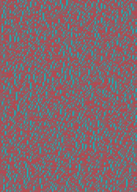 Edward Zajec 'in 1971' deki Il Cubo 'sunun uygulanması. Esasen 8 taştan oluşan bir Truchet fayans seti ve yerleştirme sanatı illüstrasyonu için kurallar