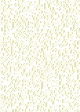 Edward Zajec 'in 1971' deki Il Cubo 'sunun uygulanması. Esasen 8 taştan oluşan bir Truchet fayans seti ve yerleştirme sanatı illüstrasyonu için kurallar