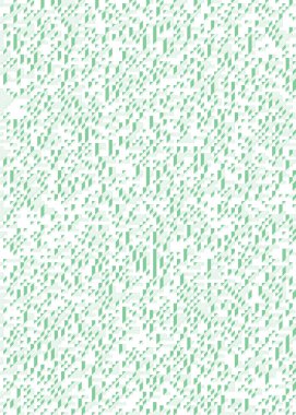 Edward Zajec 'in 1971' deki Il Cubo 'sunun uygulanması. Esasen 8 taştan oluşan bir Truchet fayans seti ve yerleştirme sanatı illüstrasyonu için kurallar