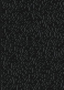 Edward Zajec 'in 1971' deki Il Cubo 'sunun uygulanması. Esasen 8 taştan oluşan bir Truchet fayans seti ve yerleştirme sanatı illüstrasyonu için kurallar