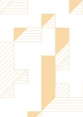 Edward Zajec 'in 1971' deki Il Cubo 'sunun uygulanması. Esasen 8 taştan oluşan bir Truchet fayans seti ve yerleştirme sanatı illüstrasyonu için kurallar