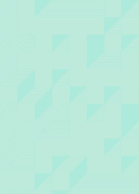 Edward Zajec 'in 1971' deki Il Cubo 'sunun uygulanması. Esasen 8 taştan oluşan bir Truchet fayans seti ve yerleştirme sanatı illüstrasyonu için kurallar