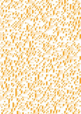 Edward Zajec 'in 1971' deki Il Cubo 'sunun uygulanması. Esasen 8 taştan oluşan bir Truchet fayans seti ve yerleştirme sanatı illüstrasyonu için kurallar