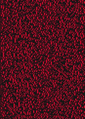 Edward Zajec 'in 1971' deki Il Cubo 'sunun uygulanması. Esasen 8 taştan oluşan bir Truchet fayans seti ve yerleştirme sanatı illüstrasyonu için kurallar