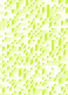 Edward Zajec 'in 1971' deki Il Cubo 'sunun uygulanması. Esasen 8 taştan oluşan bir Truchet fayans seti ve yerleştirme sanatı illüstrasyonu için kurallar