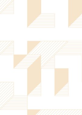 Edward Zajec 'in 1971' deki Il Cubo 'sunun uygulanması. Esasen 8 taştan oluşan bir Truchet fayans seti ve yerleştirme sanatı illüstrasyonu için kurallar