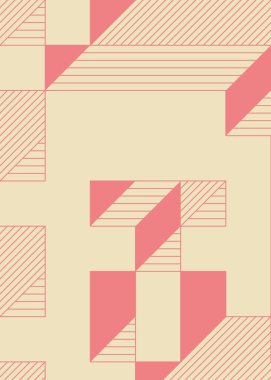 Edward Zajec 'in 1971' deki Il Cubo 'sunun uygulanması. Esasen 8 taştan oluşan bir Truchet fayans seti ve yerleştirme sanatı illüstrasyonu için kurallar