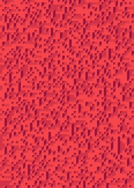 Edward Zajec 'in 1971' deki Il Cubo 'sunun uygulanması. Esasen 8 taştan oluşan bir Truchet fayans seti ve yerleştirme sanatı illüstrasyonu için kurallar