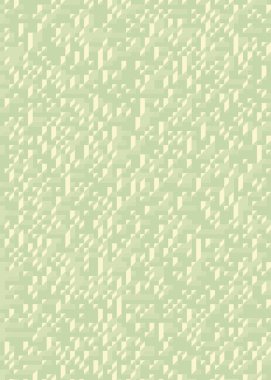 Edward Zajec 'in 1971' deki Il Cubo 'sunun uygulanması. Esasen 8 taştan oluşan bir Truchet fayans seti ve yerleştirme sanatı illüstrasyonu için kurallar