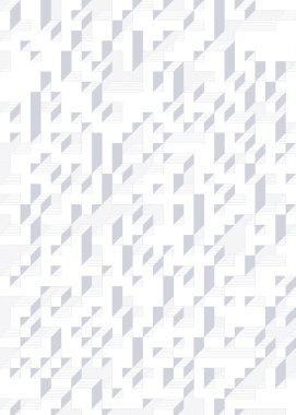 Edward Zajec 'in 1971' deki Il Cubo 'sunun uygulanması. Esasen 8 taştan oluşan bir Truchet fayans seti ve yerleştirme sanatı illüstrasyonu için kurallar