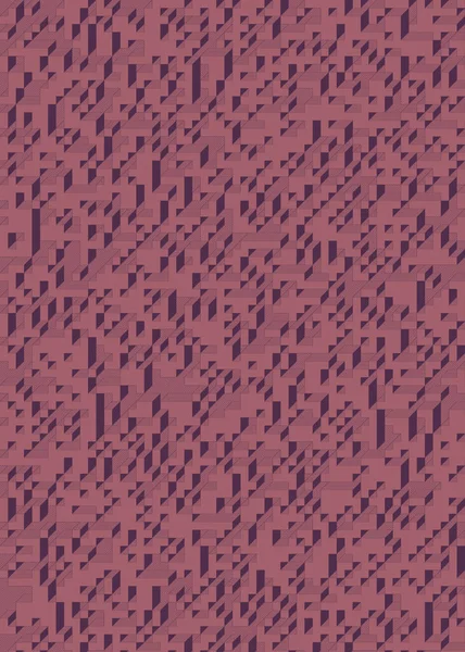 Edward Zajec 'in 1971' deki Il Cubo 'sunun uygulanması. Esasen 8 taştan oluşan bir Truchet fayans seti ve yerleştirme sanatı illüstrasyonu için kurallar