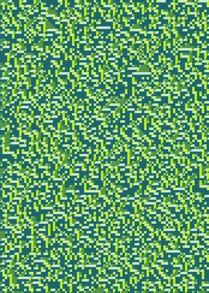 Edward Zajec 'in 1971' deki Il Cubo 'sunun uygulanması. Esasen 8 taştan oluşan bir Truchet fayans seti ve yerleştirme sanatı illüstrasyonu için kurallar