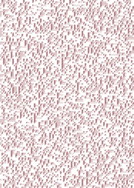 Edward Zajec 'in 1971' deki Il Cubo 'sunun uygulanması. Esasen 8 taştan oluşan bir Truchet fayans seti ve yerleştirme sanatı illüstrasyonu için kurallar