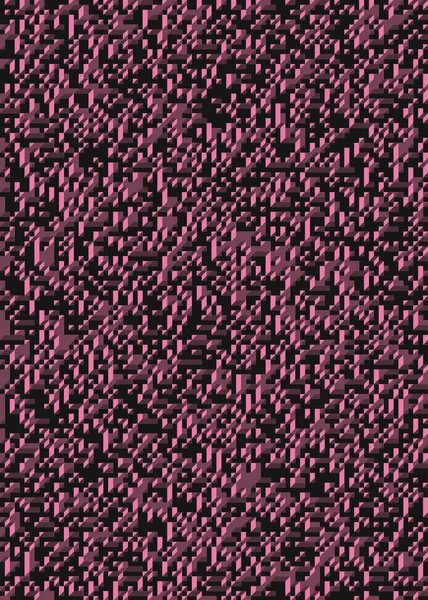 Edward Zajec 'in 1971' deki Il Cubo 'sunun uygulanması. Esasen 8 taştan oluşan bir Truchet fayans seti ve yerleştirme sanatı illüstrasyonu için kurallar