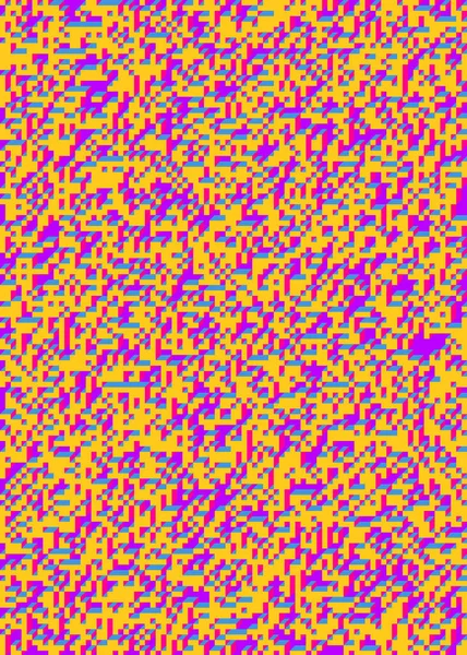 Edward Zajec 'in 1971' deki Il Cubo 'sunun uygulanması. Esasen 8 taştan oluşan bir Truchet fayans seti ve yerleştirme sanatı illüstrasyonu için kurallar